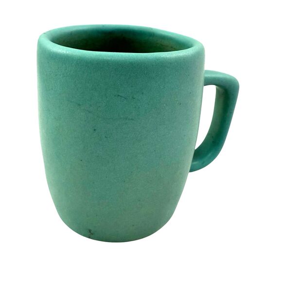 Van Briggle Ming Blue ANA American Numismatic Association Mug Colorado Pottery - Picture 3 of 9